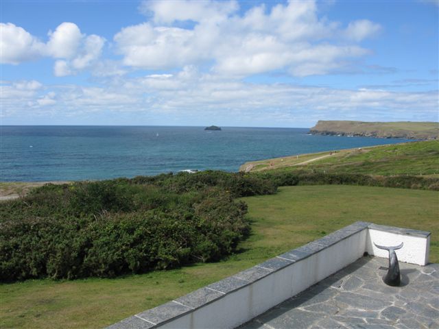 The view from the terrace